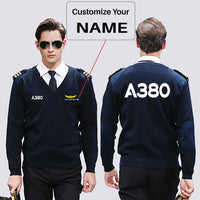 Thumbnail for Customisable Airbus A380 Sweater - view 3