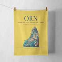 Thumbnail for Ahmed Ben Bella Airport (ORN) design on yellow towel