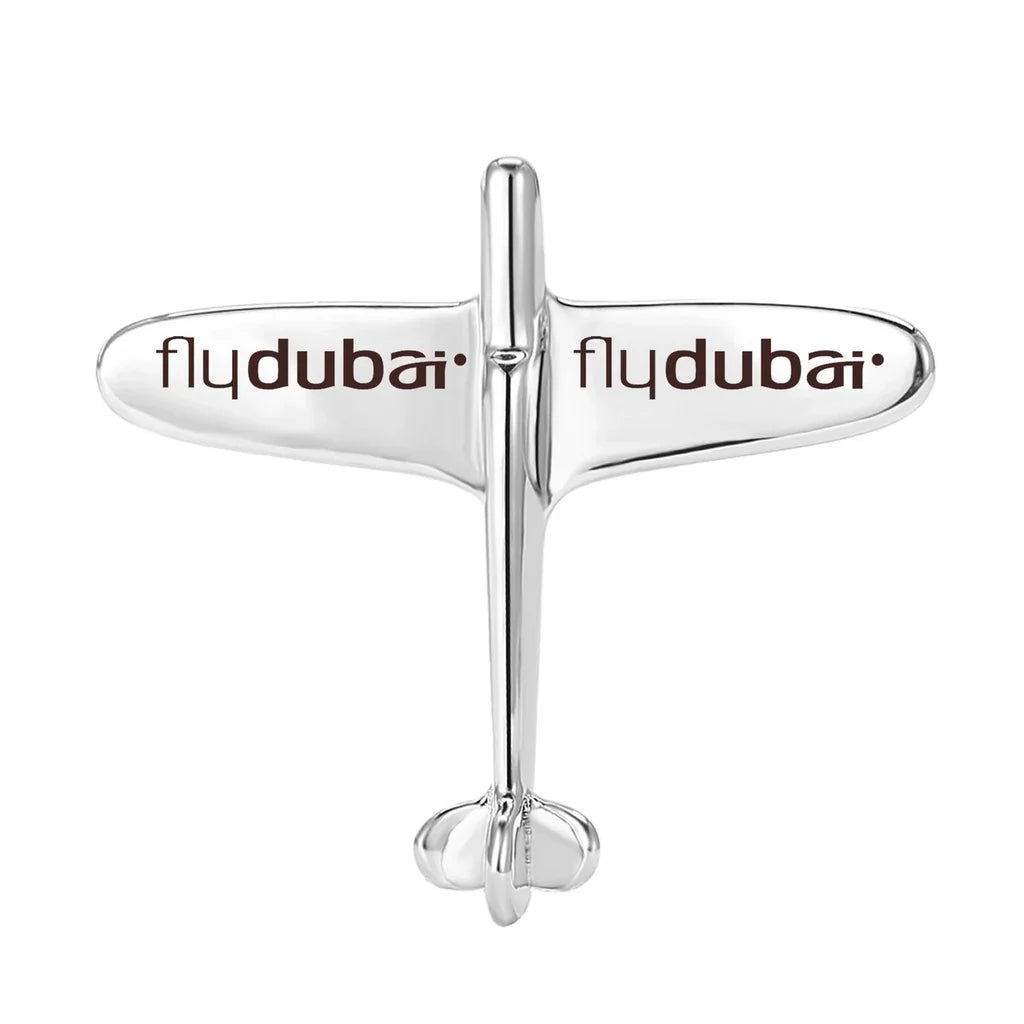 Airplane Shape Brooch - view 3