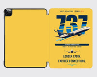 Thumbnail for Boeing 737-900ER design on yellow ipad tablet case