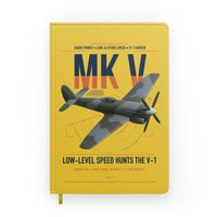 Thumbnail for Hawker Tempest Mk V design on yellow notebook