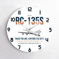 Thumbnail for RC-135S Cobra Ball design on white no frame wall clock