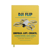 Thumbnail for DJI Flip design on yellow notebook