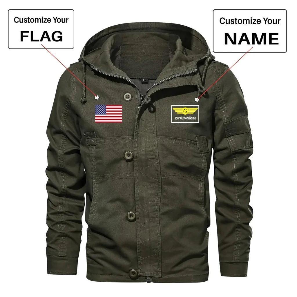 Customisable Flag & Name Jacket - view 3