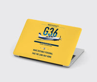 Thumbnail for Beechcraft Bonanza G36 design on yellow MacBook case
