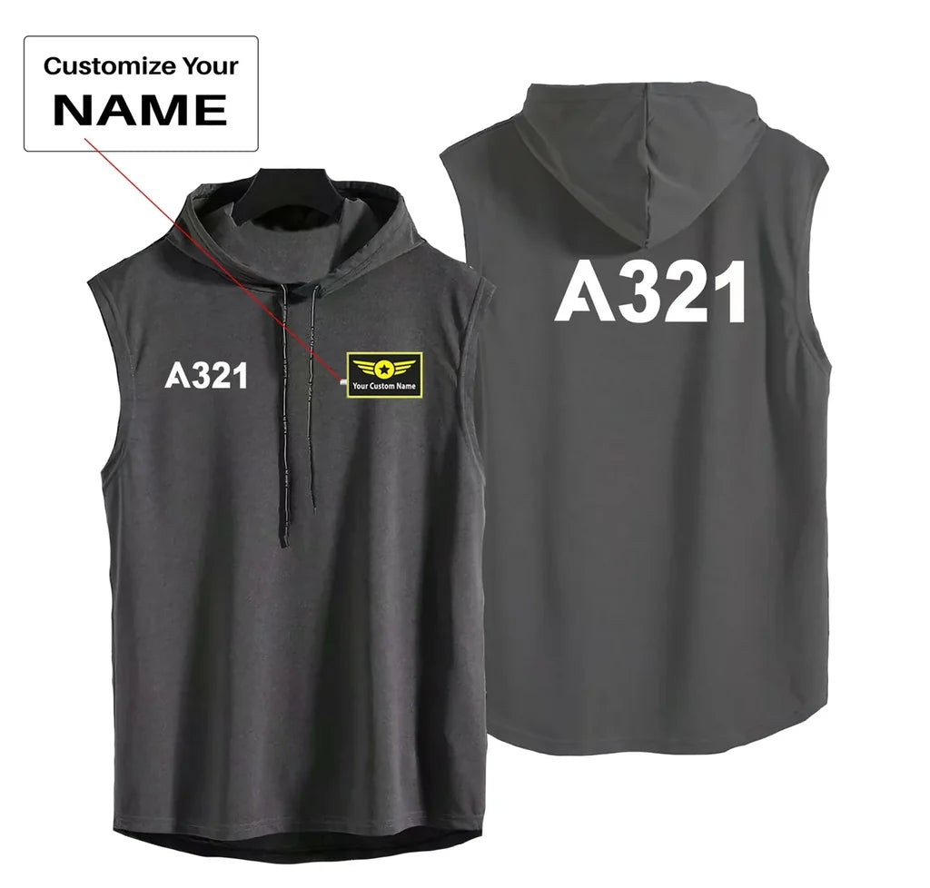 Customisable Airbus A321 Tank Top - view 3