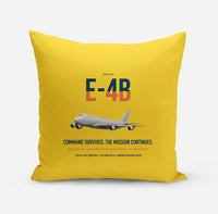 Thumbnail for E-4B Nightwatch design on yellow pillow