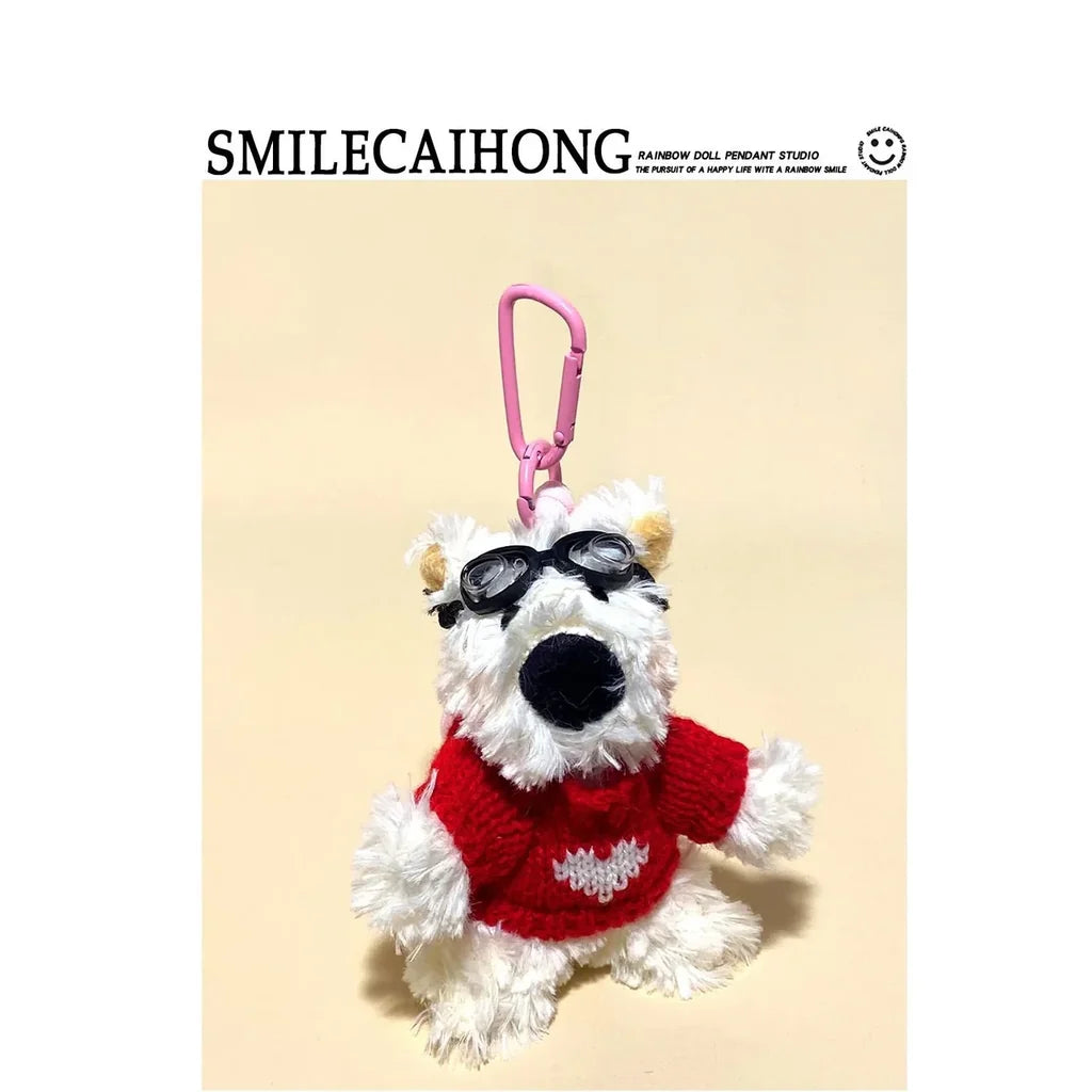 Cute Pilot Dog Key Ring - view 5