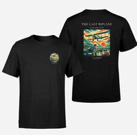 Thumbnail for VINTAGE G4054 - The Last Biplane - Double-Side T-Shirt design on black double side t shirt