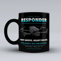 Thumbnail for Responder Mug design on black brinc
