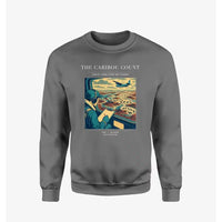 Thumbnail for VINTAGE G4198 - The Caribou Count - Designed Sweatshirts design on gray