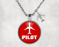 Thumbnail for Pilot & Circle Necklace - view 3