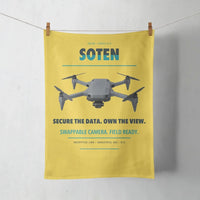 Thumbnail for ACSL SOTEN design on yellow towel