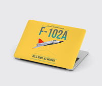 Thumbnail for F-102A Delta Dagger design on yellow MacBook case