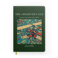 Thumbnail for VINTAGE G4008 - The Observer's Eye - Designed Notebooks design on darkgreen