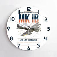 Thumbnail for Hawker Typhoon Mk IB design on white no frame wall clock