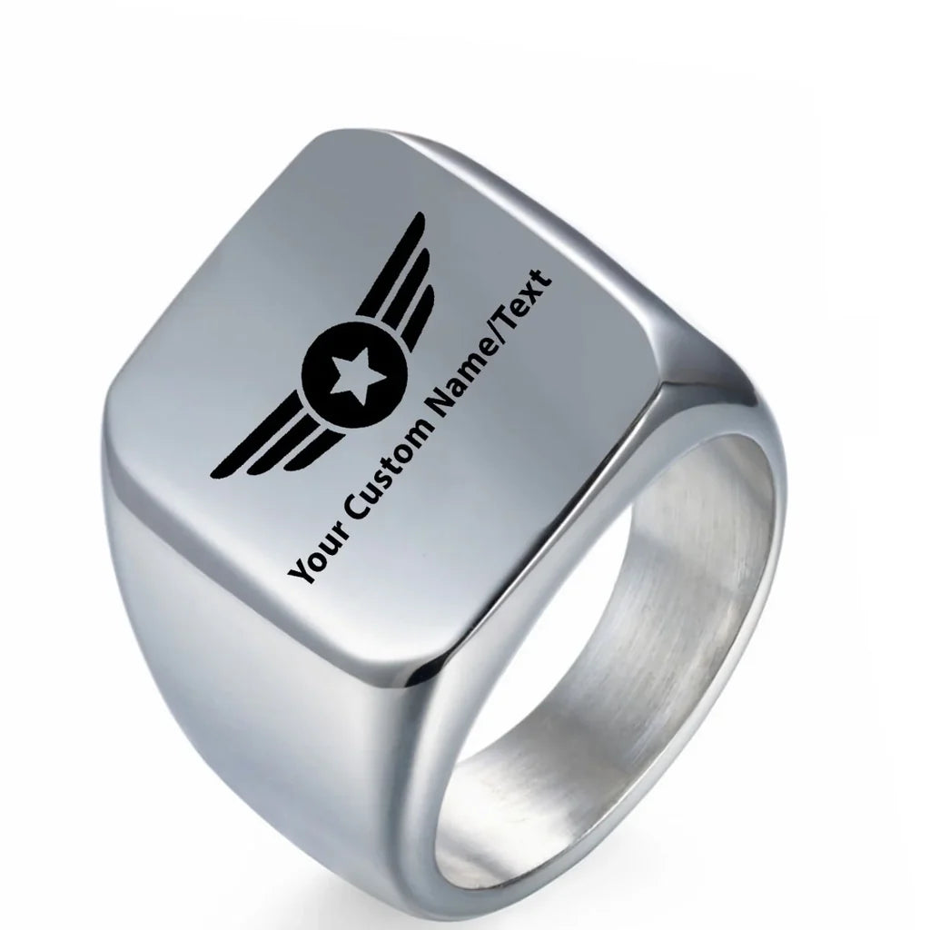 Customisable Name Ring - view 3