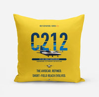 Thumbnail for CASA C-212-300 Aviocar design on yellow pillow
