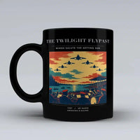 Thumbnail for VINTAGE G4260 - The Twilight Flypast - Ceramic Mug design on black