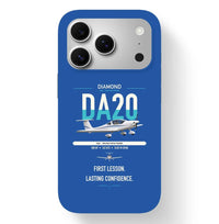Thumbnail for Diamond DA20 design on blue magsafe iphone case, for iPhone 17 Pro