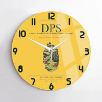 Thumbnail for I Gusti Ngurah Rai International Airport Bali (DPS) design on yellow no frame wall clock