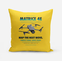 Thumbnail for DJI Matrice 4E design on yellow pillow