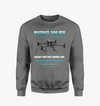 Thumbnail for DJI Matrice 300 RTK design on gray sweatshirt