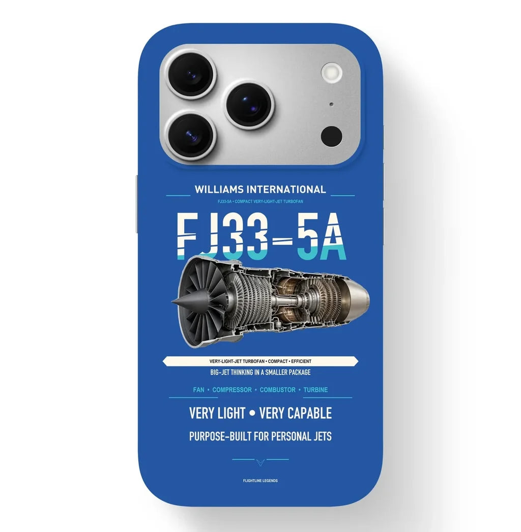 FJ33-5A Case design on blue iphone case