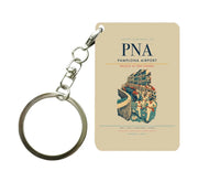 Thumbnail for Pamplona Airport (PNA) design on beige key chain