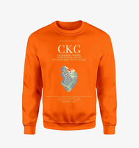 Thumbnail for Chongqing Jiangbei International Airport CKG Sweatshirt - Orange