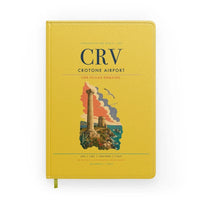 Thumbnail for Crotone Airport (CRV) design on yellow notebook