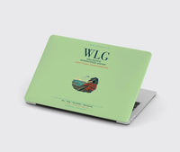 Thumbnail for Wellington International Airport (WLG) design on light green MacBook case