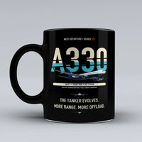 Thumbnail for A330 MRTT+ Mug design on black airbus