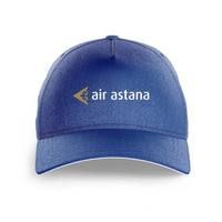 Thumbnail for Air Astana logo printed on blue cap