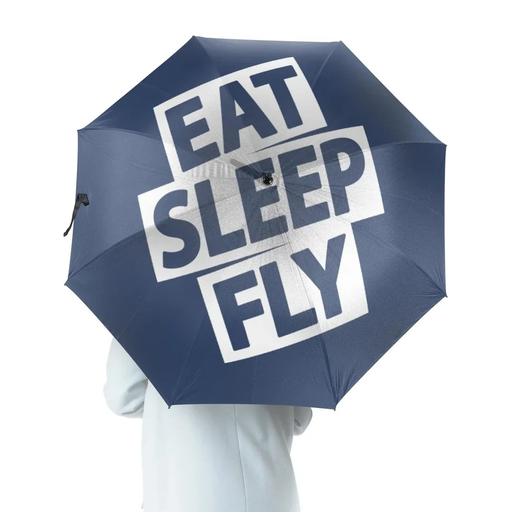 Eat Sleep Fly Umbrella - view 3