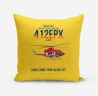 Thumbnail for SUBARU Bell 412EPX design on yellow pillow