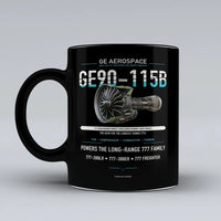 Thumbnail for Mug design on black ge90 115b