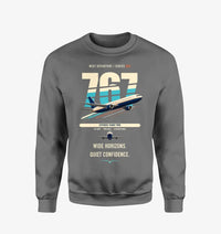 Thumbnail for Boeing 767-300ER design on gray sweatshirt