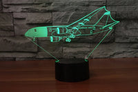 Thumbnail for Customisable Boeing 787 3D Lamp - view 4