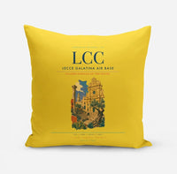 Thumbnail for Lecce Galatina Air Base (LCC) design on yellow pillow