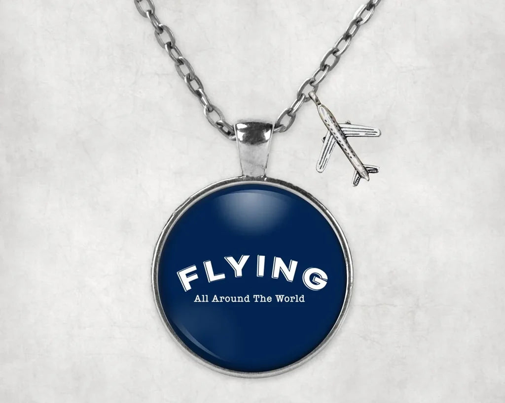 Flying All Around The World Necklace - view 3