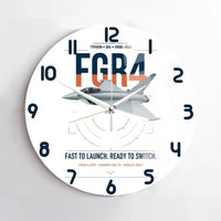 Thumbnail for Eurofighter Typhoon FGR4 design on white no frame wall clock