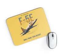 Thumbnail for F-5E Tiger II design on yellow rectangle mouse pad