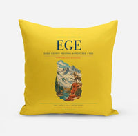 Thumbnail for Eagle County Regional Airport (EGE) design on yellow pillow