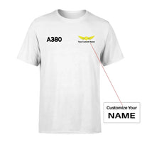 Thumbnail for Customisable Airbus A380 T-Shirt - view 3