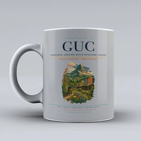Thumbnail for Gunnison–Crested Butte Regional Airport (GUC) airport code design on light gray ceramic mug