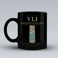 Thumbnail for International Airport VLI — Port Vila Mug design on black bauerfield