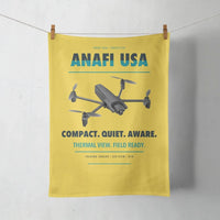 Thumbnail for Parrot ANAFI USA design on yellow towel