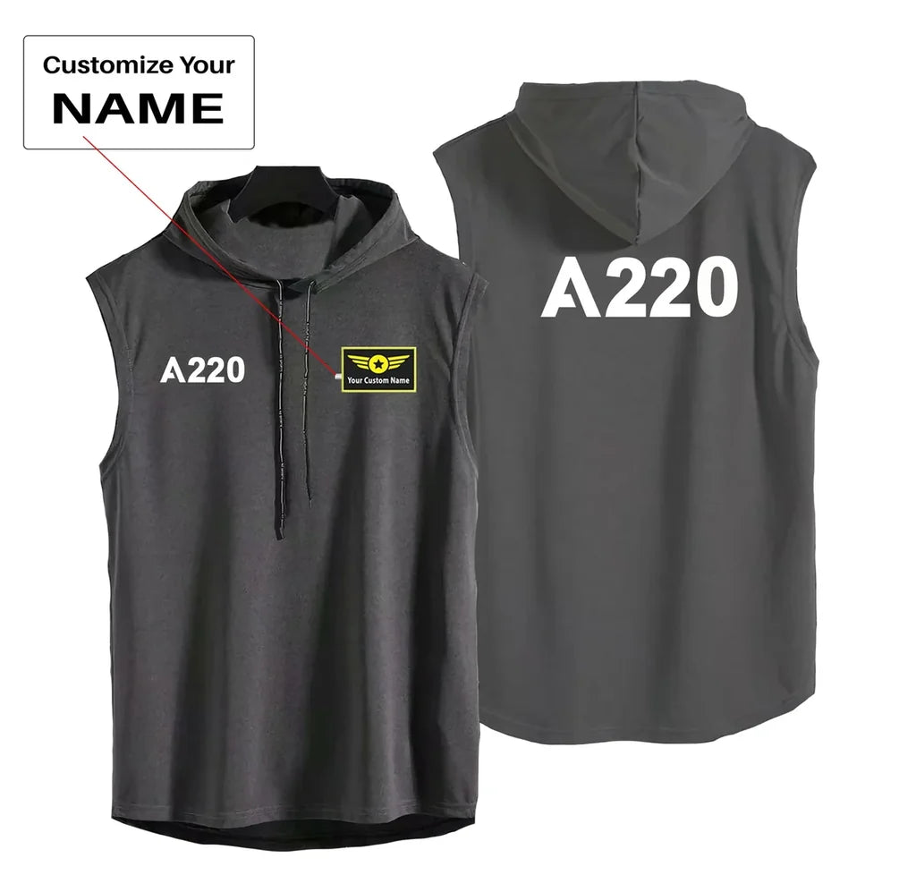 Customisable Airbus A220 Tank Top - view 3