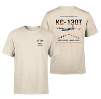 Thumbnail for KC-130T NP2000 design on beige double-side t-shirt, double-side print